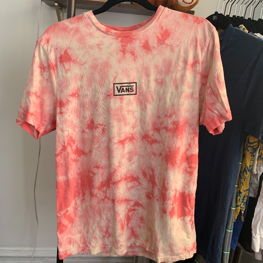 Vans Tie Dye Pink Shirt